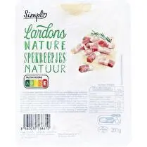 Simpl, lardons nature