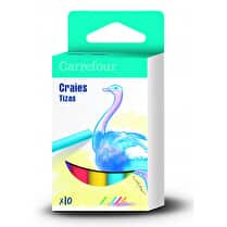 Carrefour, Craies couleur x10