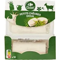 Carrefour, Fromage de Chèvre - 10 palets de 20g