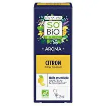 SO'BiO étic, Huile essentielle citron