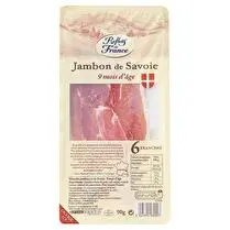Reflets de France, Jambon de Savoie - 6 tranches soit 90 g