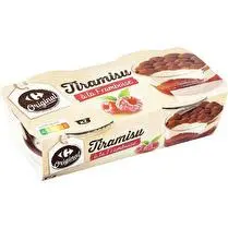 Carrefour, Tiramisu Framboise