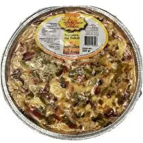 Les bonnes tartes de Sandra, Tarte au Maroilles, lardons et légumes du soleil