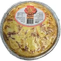 Les bonnes tartes de Sandra, Tarte au Maroilles et lardons