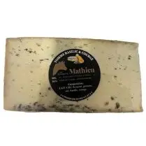 Les fromages de Mathieu, Tomme courge et basilic