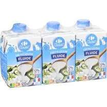 Carrefour, Crème légère fluide 12% MG