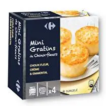 Carrefour, Mini gratins De choux fleurs