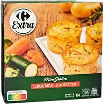 Carrefour, Minis Gratins Legum 4X120G