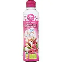 Carrefour, Sirop Framboise Litchi