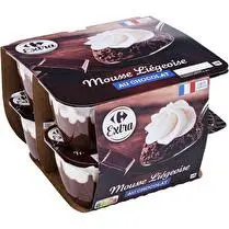 Carrefour, Mousse Liégeoise au chocolat