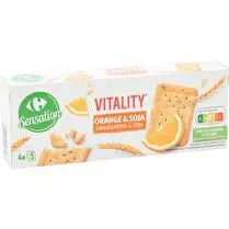 Carrefour, Biscuit orange & soja