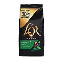 L'or, Café en grains Brésil dont 30% offert