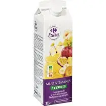 Carrefour, Jus et purée  multivitamines