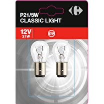 Carrefour, Ampoule stop auto P21/5W classic light 12V 21W