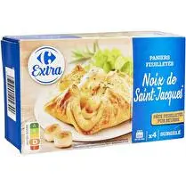Carrefour, Paniers feuilletés noix de Saint-Jacques - x 4