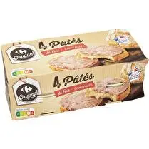 Carrefour, Pâté de foie de qualité supérieure.