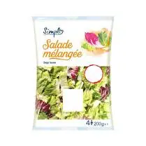 Votre rayon propose, Salade mélangée sachet
