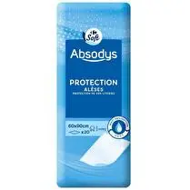 Carrefour, Alèse Fuites Urinaires 60x90 cm Absodys