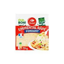 Carrefour, fromage rapé emmental