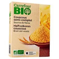 Carrefour, Couscous bio semi-complet