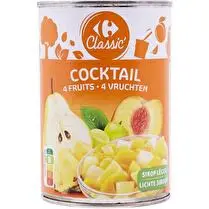 Carrefour, cocktails 4 fruits