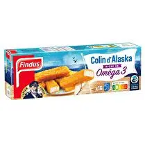Findus, Bâtonnet de colin nature x16