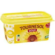 Carrefour, Margarine tournesol doux - Tartine et cuisson