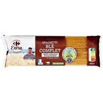 Carrefour, Spaghetti blé complet