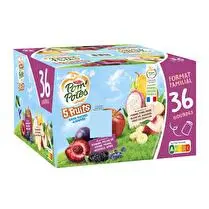 Pom'potes, Gourdes sans sucres ajoutés 5 fruits violets & blancs