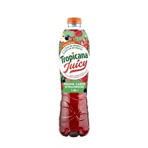 Tropicana, Boisson au jus de fruits Pomme cassis framboise
