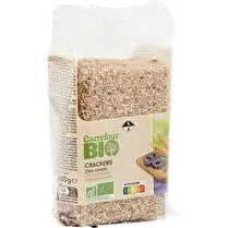 Carrefour, Crackers olives & romarin bio