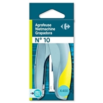 Carrefour, Agrafeuse de poche n°10 x400