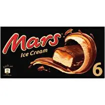 Mars, Barres glacées x6