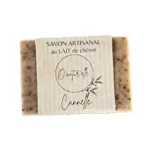 o'natur'elle, savon au lait de chèvre cannelle