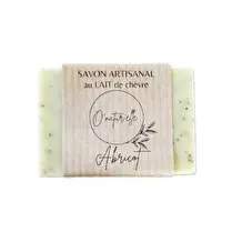 o'natur'elle, savon au lait de chèvre abricot