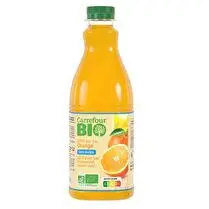 Carrefour, Jus orange bio sans pulpe