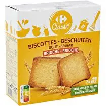 Carrefour, Biscottes goût brioché