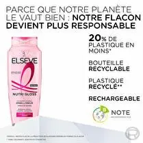 Elsève, Shampooing nutri gloss