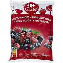 Carrefour, Fruits rouges surgelés