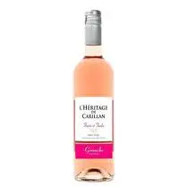 L Héritage de Carillan, Vin Rosé I.G.P. Pays d'Oc Grenache Moelleux