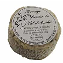 Fromage fermier du Val d'Authie, Fromage de chèvre à l'ail des ours