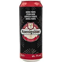 Le moins cher, Biere Forte 50Cl 7°Koenigsbier