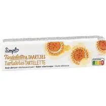 Simpl, Biscuits tartelettes abricot