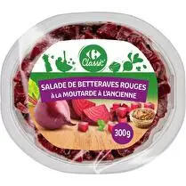 Carrefour, Salades crudités betterave moutarde à l'ancienne