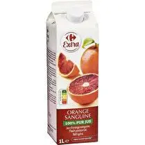 Carrefour, Pur jus orange sanguine
