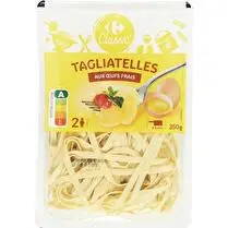 Carrefour, pâtes fraîches tagliatelles
