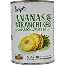 Simpl, ananas en tranches