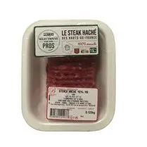 Votre rayon propose, Steak haché 15% MG X1