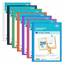 Carrefour, Protège documents personnalisable 21 x 29.7cm 200 vues