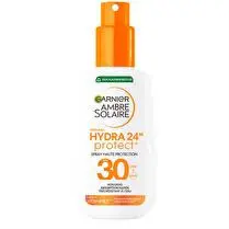 GARNIER AMBRE SOLAIRE, Spray haute protection hydra 24h protect SPF 30